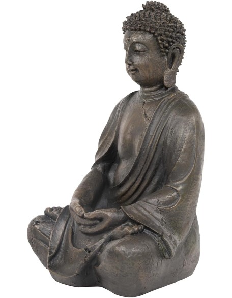 Alpine Corporation 15" Tall Indoor/Outdoor Meditating Buddha Statuary Décor Alpine Corporation 15" Tall Indoor/Outdoor Meditating Buddha Statuary Décor