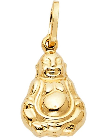 14k Yellow Gold Buddha Charm Pendant 14k Yellow Gold Buddha Charm Pendant
