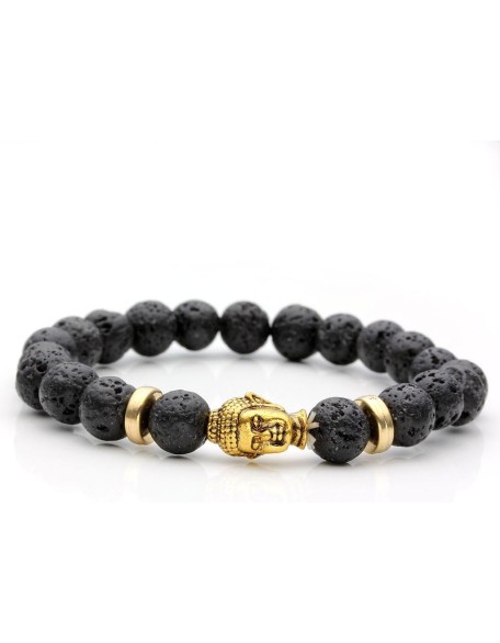 8MM Unisex Black Lava/Tiger Eye/Lapis/Turquoise Energy Stone Mala Beads Stretch Bracelets 8MM Unisex Black Lava/Tiger Eye/Lapis/Turquoise Energy Stone Mala Beads Stretch Bracelets