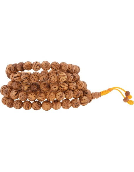 Mandala Crafts Bodhi Seed Beads Mala Beads 108 Buddhist Prayer Beads – Japa Bodhi Seeds Meditation Beads Tibetan Rosary Bodhi Mala Necklace for Men Women Yoga Meditation Mandala Crafts Bodhi Seed Beads Mala Beads 108 Buddhist Prayer Beads – Japa Bodhi Seeds Meditation Beads Tibetan Rosary Bodhi Mala Necklace for Men Women Yoga Meditation