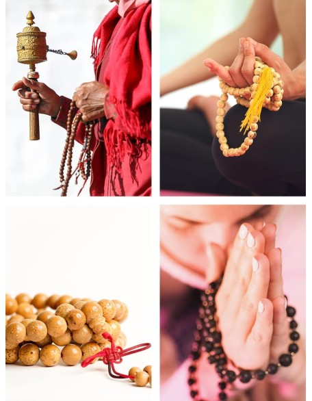 Mandala Crafts Bodhi Seed Beads Mala Beads 108 Buddhist Prayer Beads – Japa Bodhi Seeds Meditation Beads Tibetan Rosary Bodhi Mala Necklace for Men Women Yoga Meditation Mandala Crafts Bodhi Seed Beads Mala Beads 108 Buddhist Prayer Beads – Japa Bodhi Seeds Meditation Beads Tibetan Rosary Bodhi Mala Necklace for Men Women Yoga Meditation