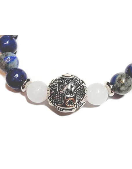 PROTECTION AGAINST NEGATIVE ENERGIES Lapis Lazuli + Jade + Quartz 108 Japa Mala Beads Yoga Meditation Necklace Heart Chakra Third Eye Chakra Real Natural Stones Guru Beads & Mantra Bead - USA HANDMADE PROTECTION AGAINST NEGATIVE ENERGIES Lapis Lazuli + Jade + Quartz 108 Japa Mala Beads Yoga Meditation Necklace Heart Chakra Third Eye Chakra Real Natural Stones Guru Beads & Mantra Bead - USA HANDMADE