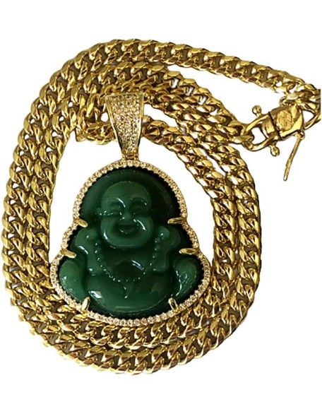 Smiling Laughing Buddha Jade Pendant Necklace Chain Genuine Certified Grade A Jadeite Jade Hand Crafted, Jade Neckalce, 14k Gold Filled Buddha necklace, Jade Medallion Smiling Laughing Buddha Jade Pendant Necklace Chain Genuine Certified Grade A Jadeite Jade Hand Crafted, Jade Neckalce, 14k Gold Filled Buddha necklace, Jade Medallion