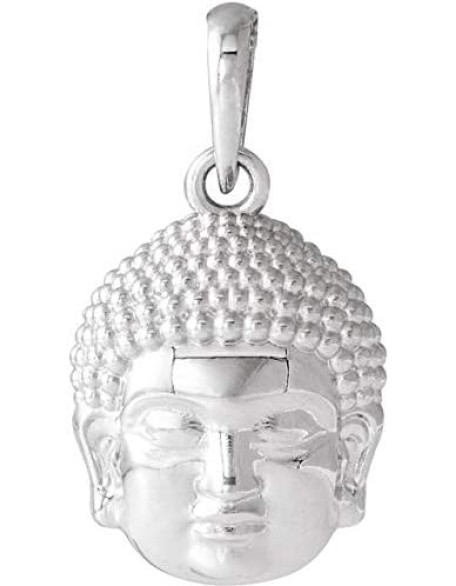 Sterling Silver 14.7x10.5 mm Meditation Buddha Pendant Buddha Necklace or Pendant Sterling Silver 14.7x10.5 mm Meditation Buddha Pendant Buddha Necklace or Pendant