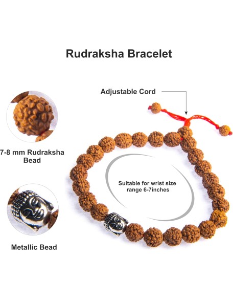 Rudraksha Mala | 5face Genuine Himalayan Rudraksha bracelet | Rudraksha Bead| Beaded Bracelets for Men | Pendant Necklace with Bead Bracelets Rudraksha Mala | 5face Genuine Himalayan Rudraksha bracelet | Rudraksha Bead| Beaded Bracelets for Men | Pendant Necklace with Bead Bracelets