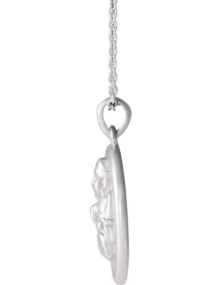 Diamond2Deal 14K Gold, Sterling Silver Or Platinum Buddha Pendant 16-18" Necklace Diamond2Deal 14K Gold, Sterling Silver Or Platinum Buddha Pendant 16-18" Necklace