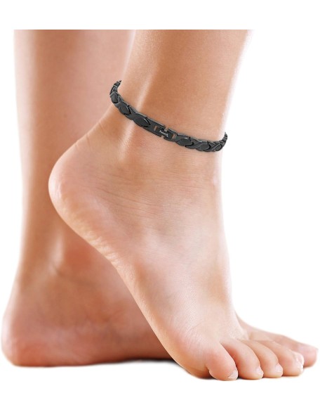 Ultra Strength Magnetic Anklet for Women - Magnetic Anklets - Titanium Ankle Bracelets for Women Ultra Strength Magnetic Anklet for Women - Magnetic Anklets - Titanium Ankle Bracelets for Women