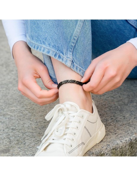 Ultra Strength Magnetic Anklet for Women - Magnetic Anklets - Titanium Ankle Bracelets for Women Ultra Strength Magnetic Anklet for Women - Magnetic Anklets - Titanium Ankle Bracelets for Women