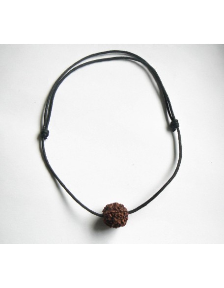 Rudraksha Pendant HANDMADE Real Original Big 5 Mukhi Mala Bead, Rudraksh Necklace on Adjustible Cotton Cord, Shiva Jewelry, Hindu protection necklace for men women (Black cotton cord) Rudraksha Pendant HANDMADE Real Original Big 5 Mukhi Mala Bead, Rudraksh Necklace on Adjustible Cotton Cord, Shiva Jewelry, Hindu protection necklace for men women (Black cotton cord)