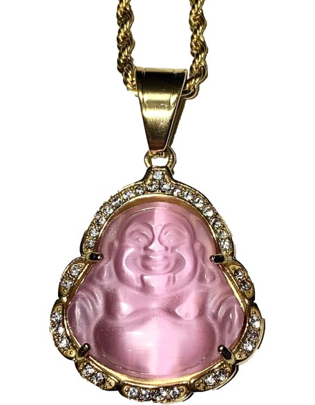 Laughing Buddha Pink Jade Iced Diamond Pendant Necklace Rope Chain Genuine Certified Grade A Jadeite Jade Hand Crafted, Natural Green Obsidian Healing Crystal Buddha Mala Statue Prayer Necklace Laughing Buddha Pink Jade Iced Diamond Pendant Necklace Rope Chain Genuine Certified Grade A Jadeite Jade Hand Crafted, Natural Green Obsidian Healing Crystal Buddha Mala Statue Prayer Necklace