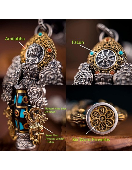 Bracelet Tibetan Nine Eyes Dzi Bead Necklace,Rotating Dzi Bead Pendant,Luxury Sweater Chain,Tibet Tianyan,Feng Shui Buddhist Meditation Luck Amulet,Attract Good Luck Gifts For Men Women-Dzi bead neckl Bracelet Tibetan Nine Eyes Dzi Bead Necklace,Rotating Dzi Bead Pendant,Luxury Sweater Chain,Tibet Tianyan,Feng Shui Buddhist Meditation Luck Amulet,Attract Good Luck Gifts For Men Women-Dzi bead neckl