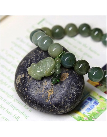 Buddhist Prayer Bead Bracelet,Buddha Meditation Beads Bangle,jewelry 10mm Jadeite Bracelet Oil green Pixiu Men and Women Charm Bracelets Beads Accessories Birthday Gift Green Bracelets (Color : Green) Buddhist Prayer Bead Bracelet,Buddha Meditation Beads Bangle,jewelry 10mm Jadeite Bracelet Oil green Pixiu Men and Women Charm Bracelets Beads Accessories Birthday Gift Green Bracelets (Color : Green)