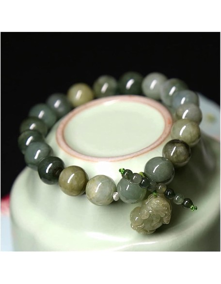 Buddhist Prayer Bead Bracelet,Buddha Meditation Beads Bangle,jewelry 10mm Jadeite Bracelet Oil green Pixiu Men and Women Charm Bracelets Beads Accessories Birthday Gift Green Bracelets (Color : Green) Buddhist Prayer Bead Bracelet,Buddha Meditation Beads Bangle,jewelry 10mm Jadeite Bracelet Oil green Pixiu Men and Women Charm Bracelets Beads Accessories Birthday Gift Green Bracelets (Color : Green)