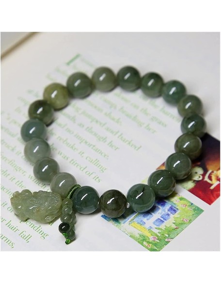 Buddhist Prayer Bead Bracelet,Buddha Meditation Beads Bangle,jewelry 10mm Jadeite Bracelet Oil green Pixiu Men and Women Charm Bracelets Beads Accessories Birthday Gift Green Bracelets (Color : Green) Buddhist Prayer Bead Bracelet,Buddha Meditation Beads Bangle,jewelry 10mm Jadeite Bracelet Oil green Pixiu Men and Women Charm Bracelets Beads Accessories Birthday Gift Green Bracelets (Color : Green)
