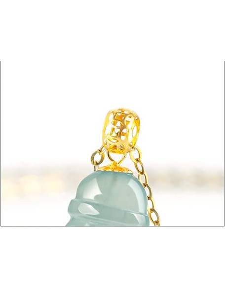 Natural Jade Fortune Cui Oil Buddha Hande Pendant Grade A Jadeite Certified Hand-Carved Fengshui Amulet Wealth Pendant Necklace,18K Gold Buckle,Silver Necklace. Natural Jade Fortune Cui Oil Buddha Hande Pendant Grade A Jadeite Certified Hand-Carved Fengshui Amulet Wealth Pendant Necklace,18K Gold Buckle,Silver Necklace.