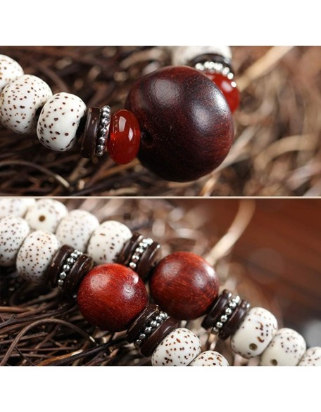 Prayer Beads,Beads Necklace,Bracelet, 108 Beads Bracelet Tibetan Buddhist Star Moon Bodhi with Lotus/Buddha Pendant Natural Wood Mala Prayer Bead Necklace(Color:B,Size:7 * 9mm) (Color : B ( Prayer Beads,Beads Necklace,Bracelet, 108 Beads Bracelet Tibetan Buddhist Star Moon Bodhi with Lotus/Buddha Pendant Natural Wood Mala Prayer Bead Necklace(Color:B,Size:7 * 9mm) (Color : B (