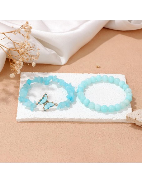 Amethyst Bracelet For Women Anxiety Amethyst Beaded Bracelets Butterfly Charms Healing Stone Layered Bracelet Gifts For Women Amethyst Bracelet For Women Anxiety Amethyst Beaded Bracelets Butterfly Charms Healing Stone Layered Bracelet Gifts For Women