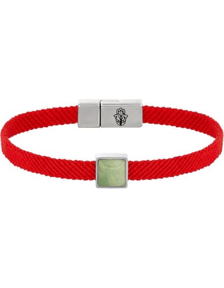 Red String Bracelet with Black Onyx, Jade, Tiger Eye, Lapis Lazuli - Rhodium Plated Brass, Handmade in Thailand, Available in 6.5", 7", 7.5" Lengths Red String Bracelet with Black Onyx, Jade, Tiger Eye, Lapis Lazuli - Rhodium Plated Brass, Handmade in Thailand, Available in 6.5", 7", 7.5" Lengths