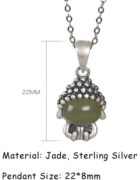Gemstone Necklace,jade necklace,Feng Shui Necklace Sterling Silver Necklace for Women Buddha Pendant Necklace Natural Jade Necklace Talisman Gemstone Choker Gold Meditation Jewelry Gifts Attract Wealt Gemstone Necklace,jade necklace,Feng Shui Necklace Sterling Silver Necklace for Women Buddha Pendant Necklace Natural Jade Necklace Talisman Gemstone Choker Gold Meditation Jewelry Gifts Attract Wealt