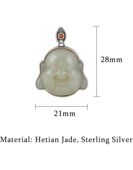 Gemstone Necklace,jade necklace,Sterling Silver Necklace for Women Feng Shui Necklace Buddha Charm Pendant Necklace Jade Amulet Wealth Necklace Vintage Style Long Necklace Meditation Talisman Stone Br Gemstone Necklace,jade necklace,Sterling Silver Necklace for Women Feng Shui Necklace Buddha Charm Pendant Necklace Jade Amulet Wealth Necklace Vintage Style Long Necklace Meditation Talisman Stone Br