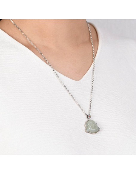 Gemstone Necklace,jade necklace,Sterling Silver Necklace for Women Feng Shui Necklace Buddha Charm Pendant Necklace Jade Amulet Wealth Necklace Vintage Style Long Necklace Meditation Talisman Stone Br Gemstone Necklace,jade necklace,Sterling Silver Necklace for Women Feng Shui Necklace Buddha Charm Pendant Necklace Jade Amulet Wealth Necklace Vintage Style Long Necklace Meditation Talisman Stone Br