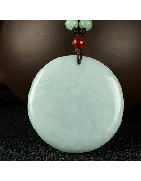 Jade Pendant, Feng Shui Wealth Laughing Buddha Necklace Pendant Natural Gemstone Semi Precious Emerald Jade Pendant Crystal Amulet Jewelry Talisman for Prosperity Money Good Luck Unisex Jade Pendant, Feng Shui Wealth Laughing Buddha Necklace Pendant Natural Gemstone Semi Precious Emerald Jade Pendant Crystal Amulet Jewelry Talisman for Prosperity Money Good Luck Unisex
