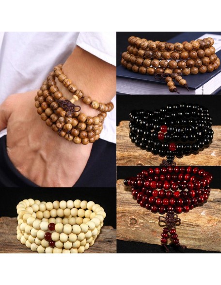 prayer beads buddhist prayer beads mala beads 1 Pc Wood Beads Bracelet Men Tibetan Mala Buddha Charms Multilayer Rosary Bracelet For Women Jewelry-deep red prayer beads buddhist prayer beads mala beads 1 Pc Wood Beads Bracelet Men Tibetan Mala Buddha Charms Multilayer Rosary Bracelet For Women Jewelry-deep red