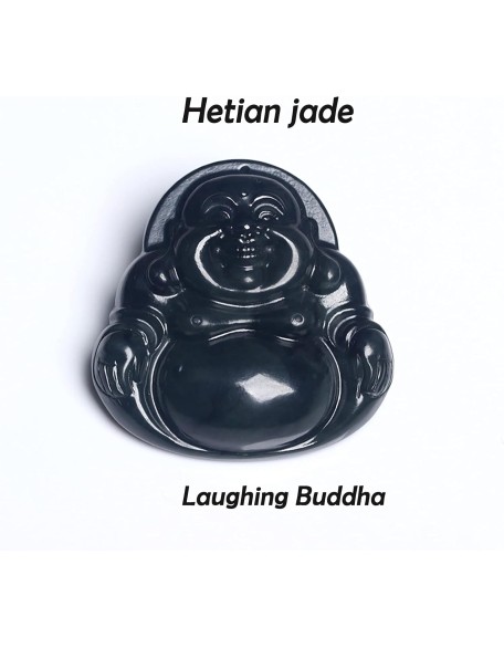 Gemstone Necklace,jade necklace,Feng Shui Necklace Natural Gemstone Hetian Jade Necklace Pendant Laughing Buddha Pendant Charm Lucky Charm for Women Men Amulet Jewelry for Protection Crystal Chakra Me Gemstone Necklace,jade necklace,Feng Shui Necklace Natural Gemstone Hetian Jade Necklace Pendant Laughing Buddha Pendant Charm Lucky Charm for Women Men Amulet Jewelry for Protection Crystal Chakra Me