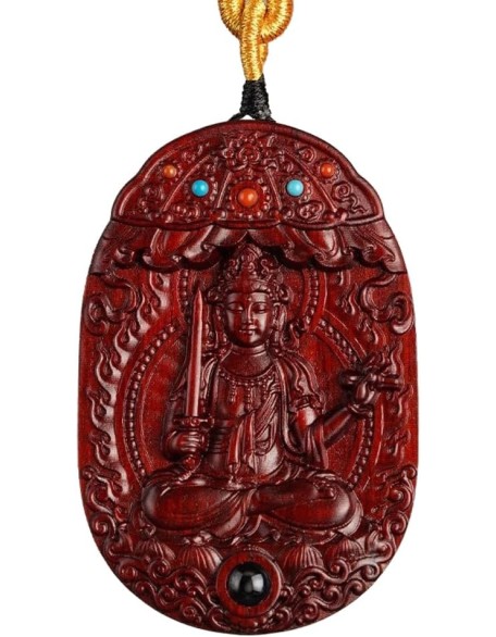 Rosewood Buddha Amulet Pendant Necklace,Tibetan Buddhist Jewelry,Feng Shui Wealth Good Luck Protection,Religion Gifts,Ward Off Evil Necklace Talisman,Handmade Wood Carving Rosewood Buddha Amulet Pendant Necklace,Tibetan Buddhist Jewelry,Feng Shui Wealth Good Luck Protection,Religion Gifts,Ward Off Evil Necklace Talisman,Handmade Wood Carving