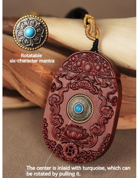 Rosewood Buddha Amulet Pendant Necklace,Tibetan Buddhist Jewelry,Feng Shui Wealth Good Luck Protection,Religion Gifts,Ward Off Evil Necklace Talisman,Handmade Wood Carving Rosewood Buddha Amulet Pendant Necklace,Tibetan Buddhist Jewelry,Feng Shui Wealth Good Luck Protection,Religion Gifts,Ward Off Evil Necklace Talisman,Handmade Wood Carving