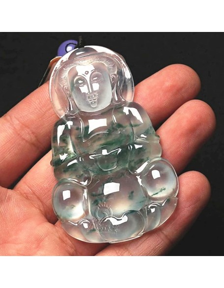 Jade Stone Necklace,Feng Shui Jade Necklace Guanyin Buddha Necklace for Men Natural Jade Pendant Charm Necklace W/Cord Buddhist Amulet Necklace Mala Good Luck Wealth Necklace Jewelry Jade Stone Necklace,Feng Shui Jade Necklace Guanyin Buddha Necklace for Men Natural Jade Pendant Charm Necklace W/Cord Buddhist Amulet Necklace Mala Good Luck Wealth Necklace Jewelry