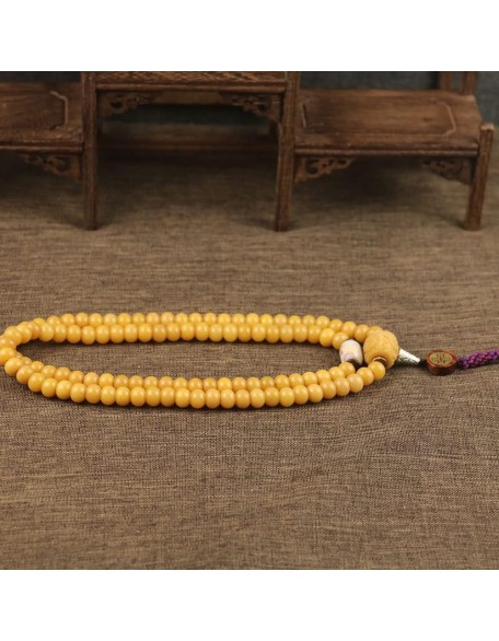 Mala Bead,Buddhist Rosary, Tibetan Buddhist Prayer Beads 108 Weathered Bodhi Root Beaded Bracelet Necklace Buddha Rosary Beads for Men Women Prayer Meditation Mala Bead,Buddhist Rosary, Tibetan Buddhist Prayer Beads 108 Weathered Bodhi Root Beaded Bracelet Necklace Buddha Rosary Beads for Men Women Prayer Meditation