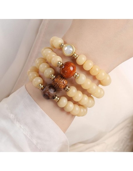 Mala Bead,Buddhist Rosary, Tibetan Buddhist Prayer Beads 108 Natural Weathered Bodhi Beaded Bracelet Necklace Exquisite Buddha Prayer Beads for Prayer Meditation Yoga Unisex Mala Bead,Buddhist Rosary, Tibetan Buddhist Prayer Beads 108 Natural Weathered Bodhi Beaded Bracelet Necklace Exquisite Buddha Prayer Beads for Prayer Meditation Yoga Unisex