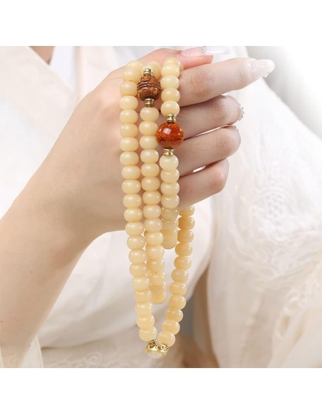 Mala Bead,Buddhist Rosary, Tibetan Buddhist Prayer Beads 108 Natural Weathered Bodhi Beaded Bracelet Necklace Exquisite Buddha Prayer Beads for Prayer Meditation Yoga Unisex Mala Bead,Buddhist Rosary, Tibetan Buddhist Prayer Beads 108 Natural Weathered Bodhi Beaded Bracelet Necklace Exquisite Buddha Prayer Beads for Prayer Meditation Yoga Unisex