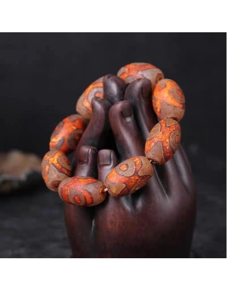 bracelet, Buddhist Rosary,Rosary Beads,Dzi Beads Bracelet,Tibetan Mala Prayer Buddha feng Shui Buddhist Meditation Amulet Three Eyes Dzi Bead Bracelet Women Men Good Luck Gift bracelet, Buddhist Rosary,Rosary Beads,Dzi Beads Bracelet,Tibetan Mala Prayer Buddha feng Shui Buddhist Meditation Amulet Three Eyes Dzi Bead Bracelet Women Men Good Luck Gift