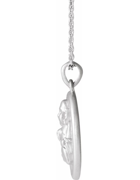 14k Gold or Sterling Silver Buddha Pendant Necklace 16-18" Gift for Women 14k Gold or Sterling Silver Buddha Pendant Necklace 16-18" Gift for Women