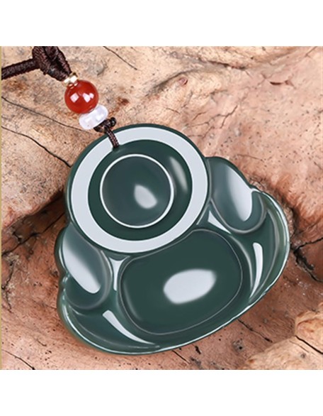 Jade Necklaces for Women Men, Jade Pendant Big Belly Maitreya Laughing Buddha Pendant Jade Necklaces for Women Men, Jade Pendant Big Belly Maitreya Laughing Buddha Pendant