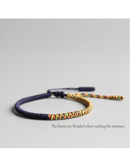 Tibetan Handmade Knot Bracelets - Freedom from Suffering Tibetan Handmade Knot Bracelets - Freedom from Suffering