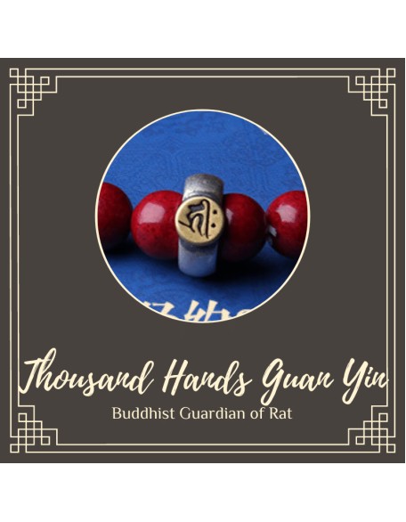 Buddhist Guardian Deities Bracelet - Luck & Protection Buddhist Guardian Deities Bracelet - Luck & Protection