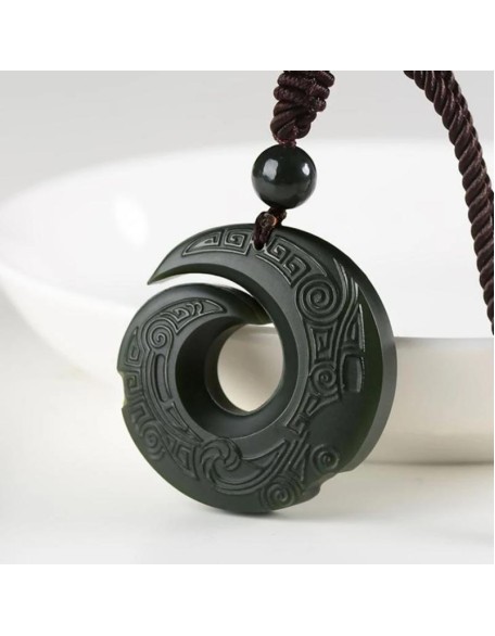Hetian Jade Pendant Manifesting Necklace Hetian Jade Pendant Manifesting Necklace