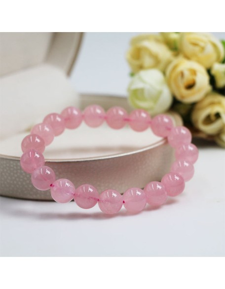 Rose Quartz Love Bracelet - Inspire & Attract Love Rose Quartz Love Bracelet - Inspire & Attract Love