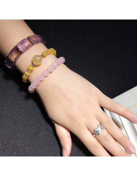 Rose Quartz Love Bracelet - Inspire & Attract Love Rose Quartz Love Bracelet - Inspire & Attract Love