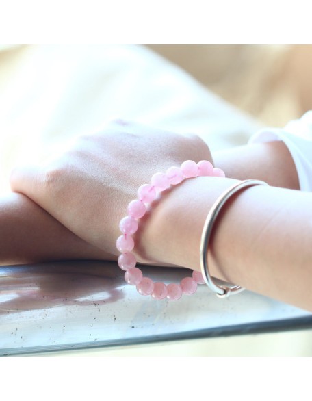 Rose Quartz Love Bracelet - Inspire & Attract Love Rose Quartz Love Bracelet - Inspire & Attract Love