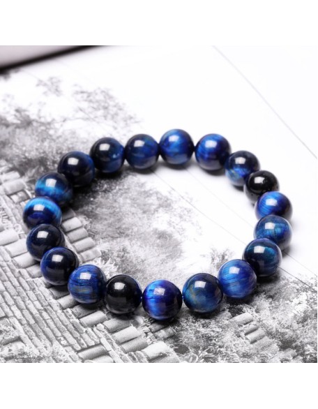 Blue Tiger’s Eye Bracelet - Confidence & Creativity Blue Tiger’s Eye Bracelet - Confidence & Creativity