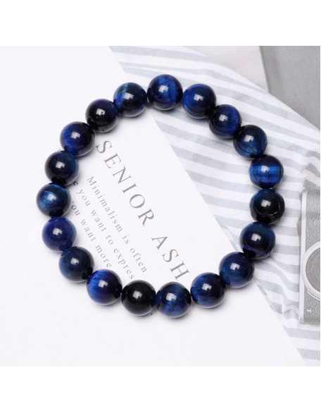 Blue Tiger’s Eye Bracelet - Confidence & Creativity Blue Tiger’s Eye Bracelet - Confidence & Creativity