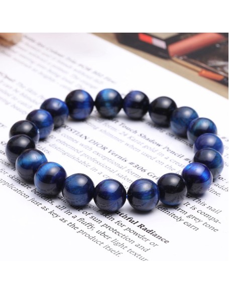 Blue Tiger’s Eye Bracelet - Confidence & Creativity Blue Tiger’s Eye Bracelet - Confidence & Creativity