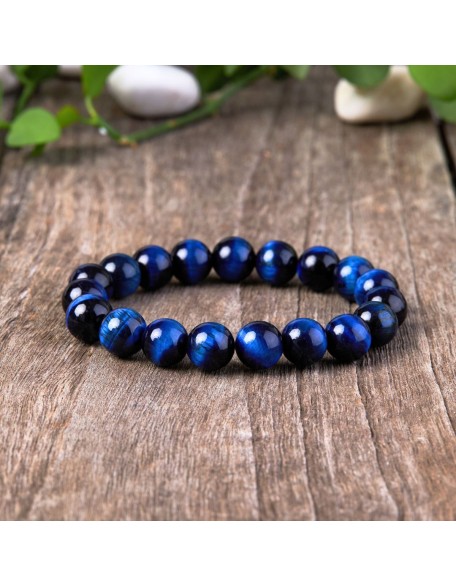 Blue Tiger’s Eye Bracelet - Confidence & Creativity Blue Tiger’s Eye Bracelet - Confidence & Creativity