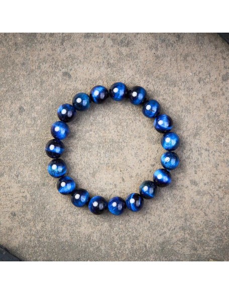 Blue Tiger’s Eye Bracelet - Confidence & Creativity Blue Tiger’s Eye Bracelet - Confidence & Creativity