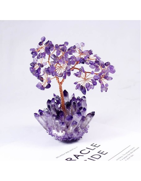 Feng Shui Amethyst Crystal Tree - Crystal Tree of Life Feng Shui Amethyst Crystal Tree - Crystal Tree of Life