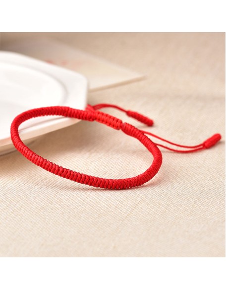 Tibetan Buddhist Knot Lucky Rope Bracelet Tibetan Buddhist Knot Lucky Rope Bracelet